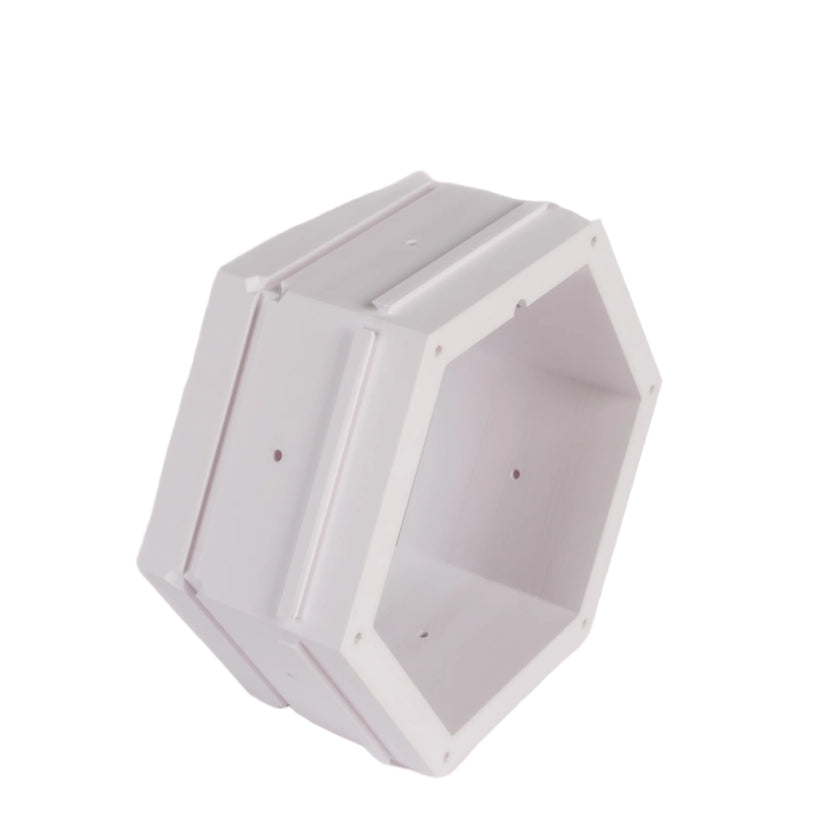 Modern hexagonal shelf, Modular storage unit, Geometric wall décor, Contemporary home organizer, red and gray shelving, Creative bookshelf design, Stylish home storage solution, Unique hexagon display, Decorative storage cubes, Minimalist furniture ideas, Customizable shelving system, Trendy home decor accessories, Space-saving shelf design, Modern interior design furniture, Eye-catching geometric shelves, Storage 