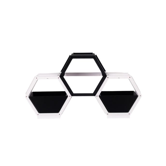Modern hexagonal shelf, Modular storage unit, Geometric wall décor, Contemporary home organizer, red and gray shelving, Creative bookshelf design, Stylish home storage solution, Unique hexagon display, Decorative storage cubes, Minimalist furniture ideas, Customizable shelving system, Trendy home decor accessories, Space-saving shelf design, Modern interior design furniture, Eye-catching geometric shelves, Storage 